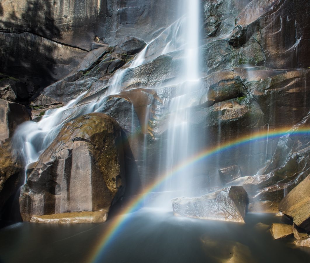 Съемка установки Rainbow WaterFall   Водопад Радуга